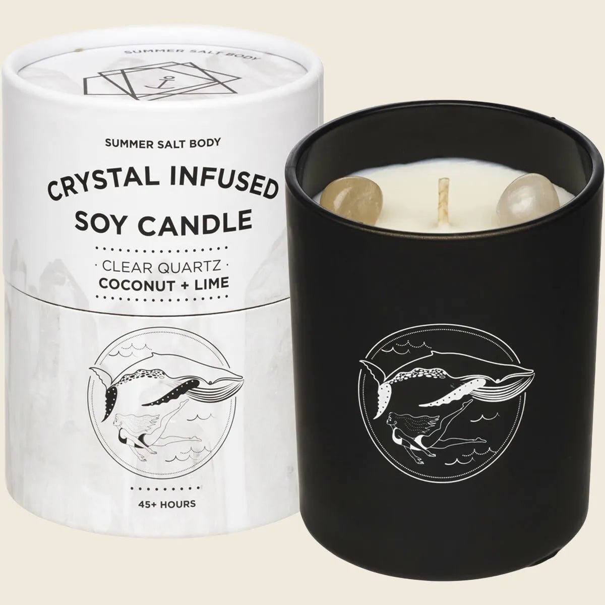 Summer Salt Body Crystal Infused Soy Candle - Summer Salt Body - 2 - Beauty & Essentials - ThePharmacy